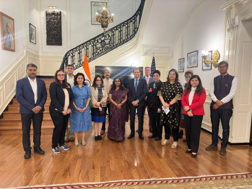 Meeting-with-Ambassador-Sripriya-Ranganathan-Charg®-dAffaires-Embassy-of-India_-Dr.-Ajay-Kumar-Minister-Commerce-Mr.-Akhilesh-Singh-First-Secretary-Commerce