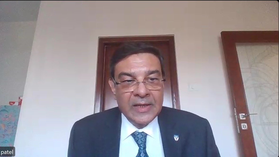 Dr Urjit Patel, former Governor RBI addressing AMCHAM members in a post-budget session